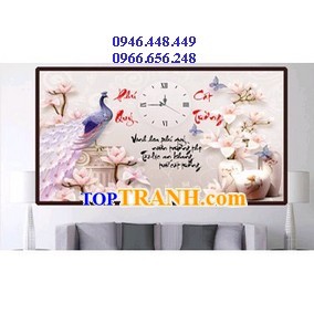 Tranh thêu DH phú quý cát tường